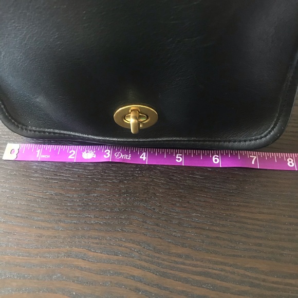 VINTAGE COACH CROSSBODY FRONT FLAP - Picture 5 of 8